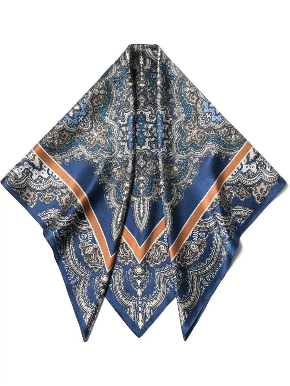 Luxurious 100% Mulberry Silk Scarf - 35